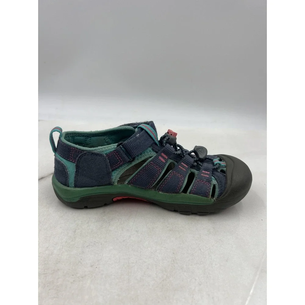 KEEN Newport H2 Sandals Youth 4 Navy Blue Green Pink Hiking Water Washable